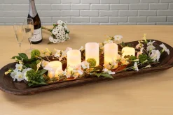 Dark Rustic Dough Bowl – Petite