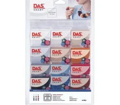 Das Smart Polymer Clay Set – 12 Piece – Warm/Cool Set