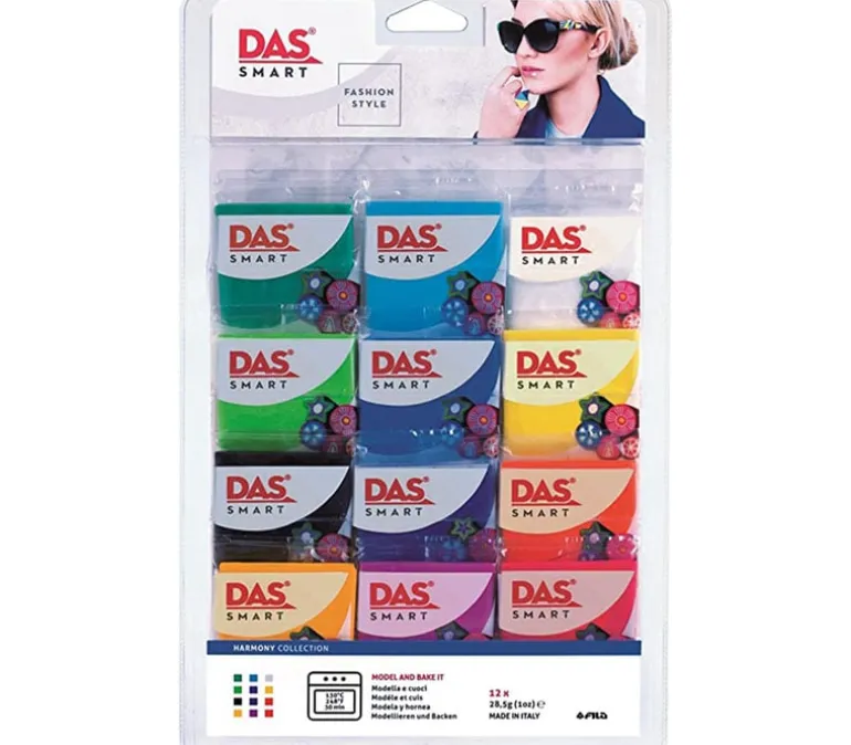 Das Smart Polymer Clay Set – 12 Piece – Harmonic