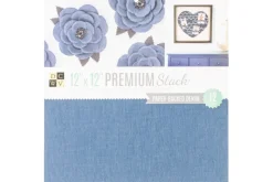 DCWV 12″X12″ Specialty Stack – Paper Backed Denim