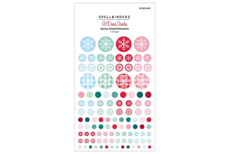Dear Santa Christmas Trees Dimensional Stickers