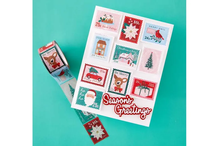 Dear Santa Christmas Trees Dimensional Stickers