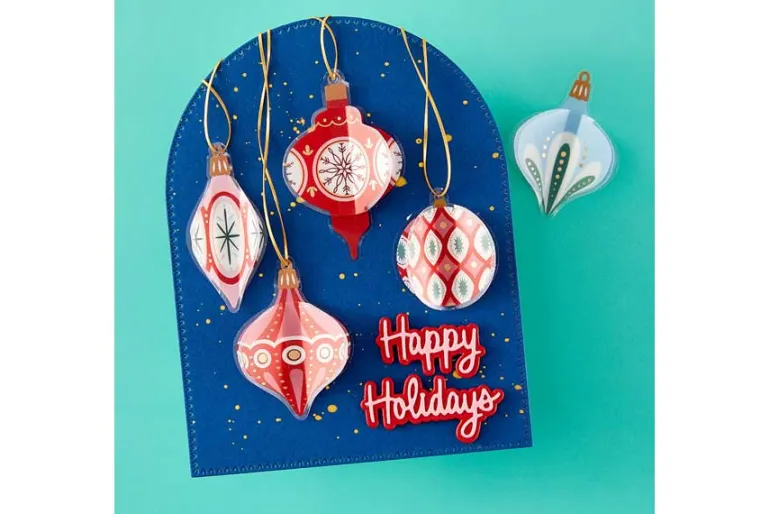 Dear Santa Christmas Trees Dimensional Stickers