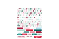 Dear Santa Puffy Stickers
