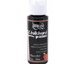 Decoart Chalkboard Paint – 2-ounce – Black Slate
