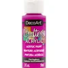 DecoArt Crafters Acrylic All-Purpose Paint – 2-ounce – Pink Raspberry