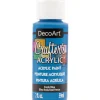 DecoArt Crafters Acrylic All-Purpose Paint – 2-ounce – Fresh Blue