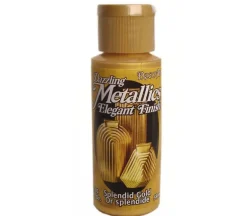 Decoart Dazzling Metallics – 2-ounce – Splendid Gold