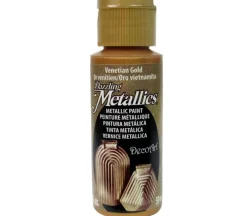 Decoart Dazzling Metallics – 2-ounce – Venetian Gold