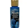 Decoart Dazzling Metallics – 2-ounce – Ice Blue