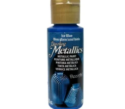 Decoart Dazzling Metallics – 2-ounce – Ice Blue