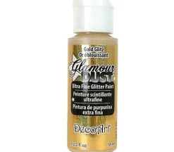 Decoart Glamour Dust Glitter – 2-ounce – Gold Glitz