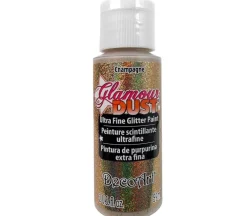Decoart Glamour Dust Glitter – 2-ounce – Champagne