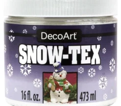 DecoArt Snow Text – 16-ounce