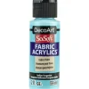 DecoArt SoSoft Fabric Acrylic Paint – 2-ounce – Indian Turquoise