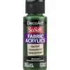 DecoArt SoSoft Fabric Acrylic Paint – 2-ounce – Olive Green