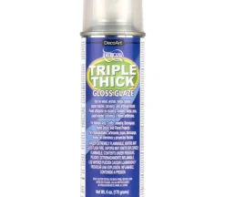 DecoArt Triple Thick Brilliant Gloss Glaze Spray – 6-ounce