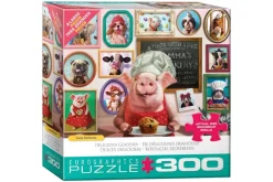 Delicious Goodies – 300 Piece Puzzle – Oversized Pieces