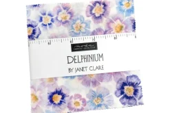 Delphinium Sea Pink on Agapanthus