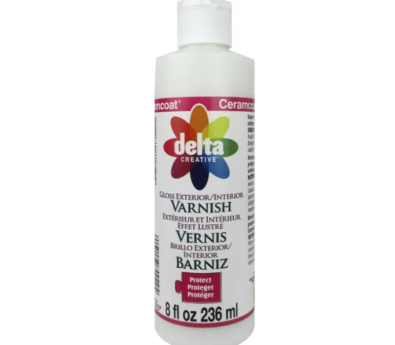 Delta Ceramcoat Varnish – Exterior and Interior Gloss (view finish)