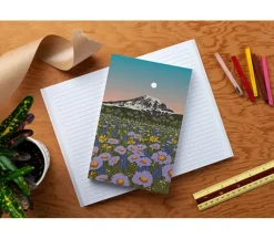 Denik Layflat Notebook – 5×8 – Mountain Flower