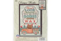 Design Works Life is Wonderful Cross Stitch Kit 8-in by 12-in