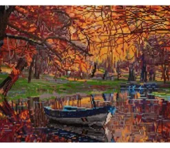 Diamond Dotz Autumn Lake Kit