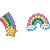 Diamond Dotz BIG DOTZ Sticker Kit – Rainbow Unicorn 2pc Set