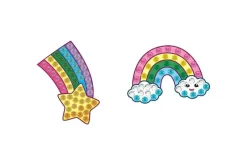 Diamond Dotz BIG DOTZ Sticker Kit – Rainbow Unicorn 2pc Set