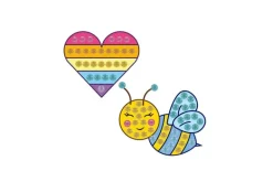 Diamond Dotz BIG DOTZ Sticker Kit – Butterfly Sparkle 2pc Set