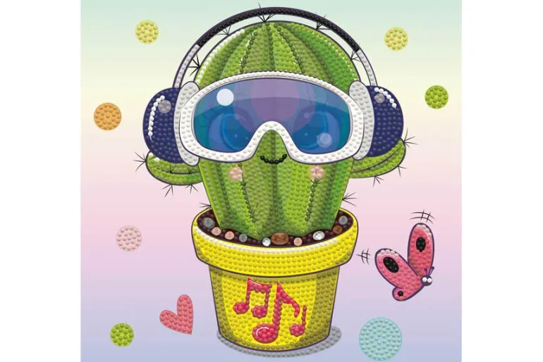 Diamond Dotz DOTZIES Kit – Cool Dude Cactus