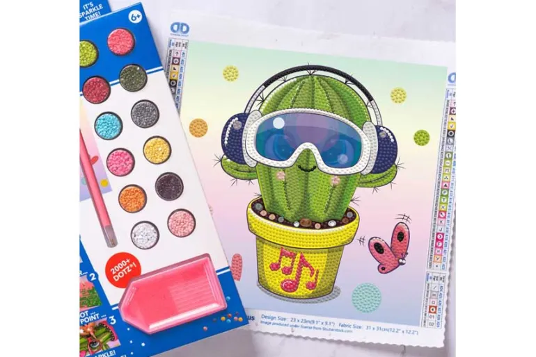 Diamond Dotz DOTZIES Kit – Cool Dude Cactus