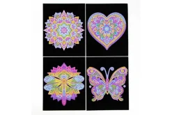 Diamond Dotz DOTZIES Neon Flock Kit – Anime Girls 4pc Set