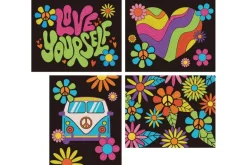 Diamond Dotz DOTZIES Neon Flock Kit – Wild 4pc Set