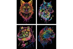 Diamond Dotz DOTZIES Neon Flock Kit – Wild 4pc Set
