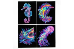 Diamond Dotz DOTZIES Neon Flock Kit – Wild 4pc Set