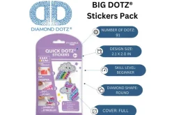 Diamond Dotz DOTZIES Sticker Kit – Love 3pc Set