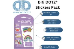 Diamond Dotz DOTZIES Sticker Kit – Love 3pc Set
