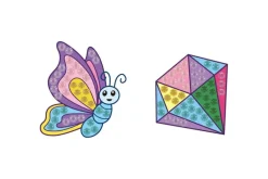 Diamond Dotz DOTZIES Sticker Kit – Garden 3pc Set