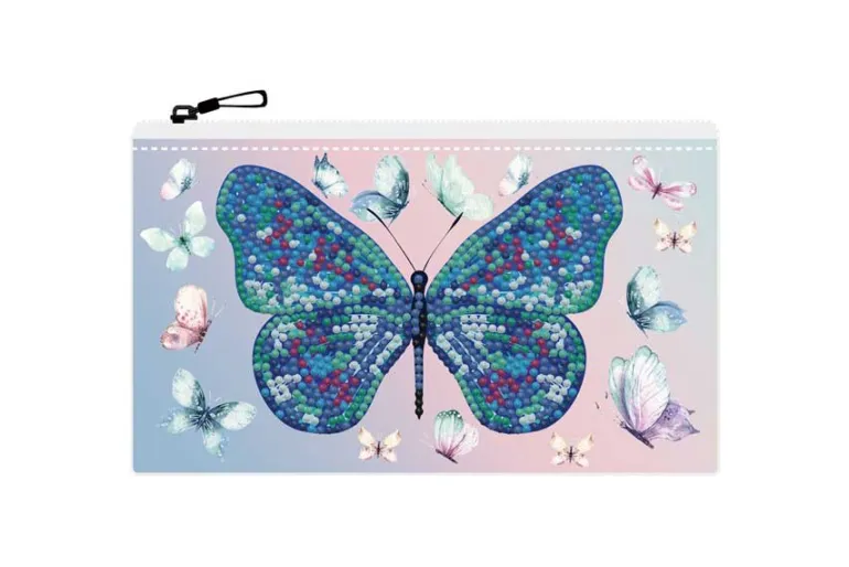 Diamond Dotz DOTZIES Zipper Pouch Kit – Dolphin Party