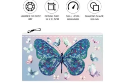 Diamond Dotz DOTZIES Zipper Pouch Kit – Llama Party