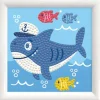 Diamond Dotz Framed Kit – Shark Ahoy!