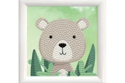 Diamond Dotz Framed Kit – Woodland Bear