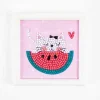 Diamond Dotz Framed Kit – Woodland Tiger