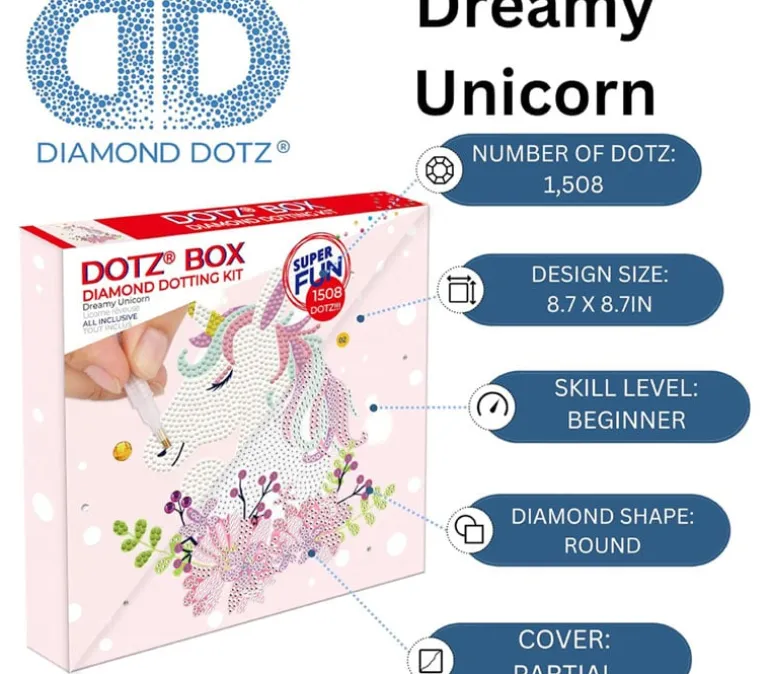 Diamond Dotz Giraffe Pillow