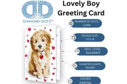 Diamond Dotz Greeting Card Kit – Romantic Tulips