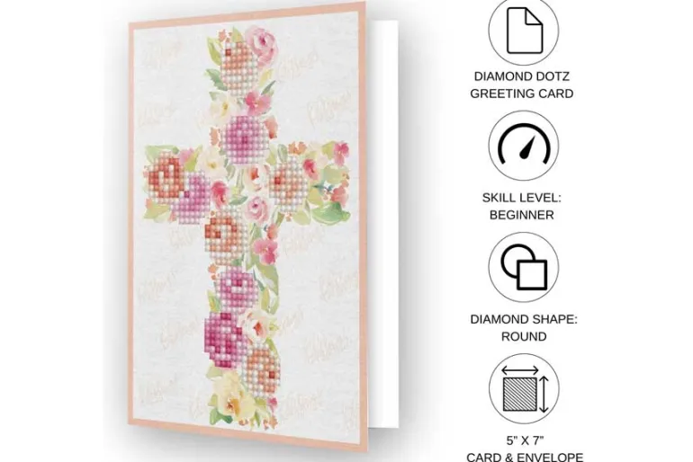 Diamond Dotz Greeting Card Kit – Romantic Tulips
