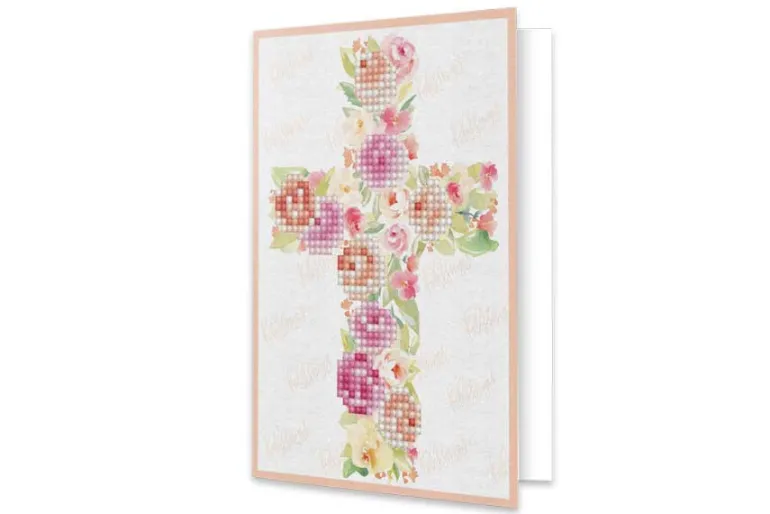 Diamond Dotz Greeting Card Kit – Pink Star