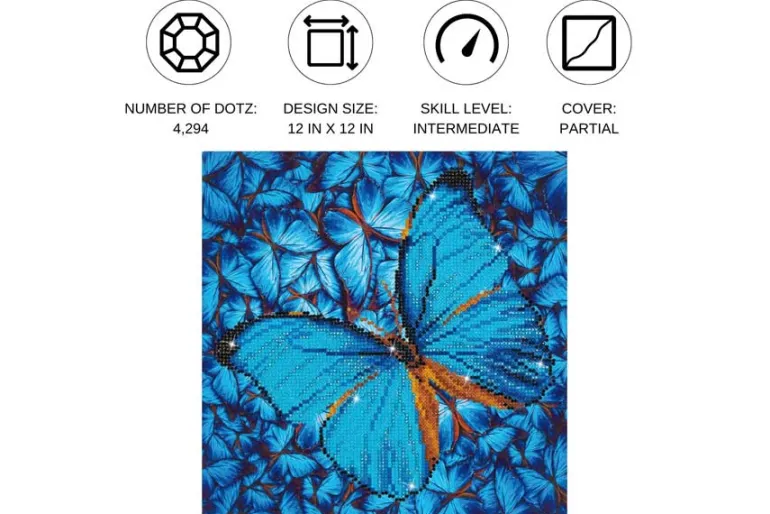 Diamond Dotz Kit – Flutter By Blue