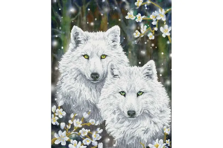 Diamond Dotz Kit – Winter Wolves